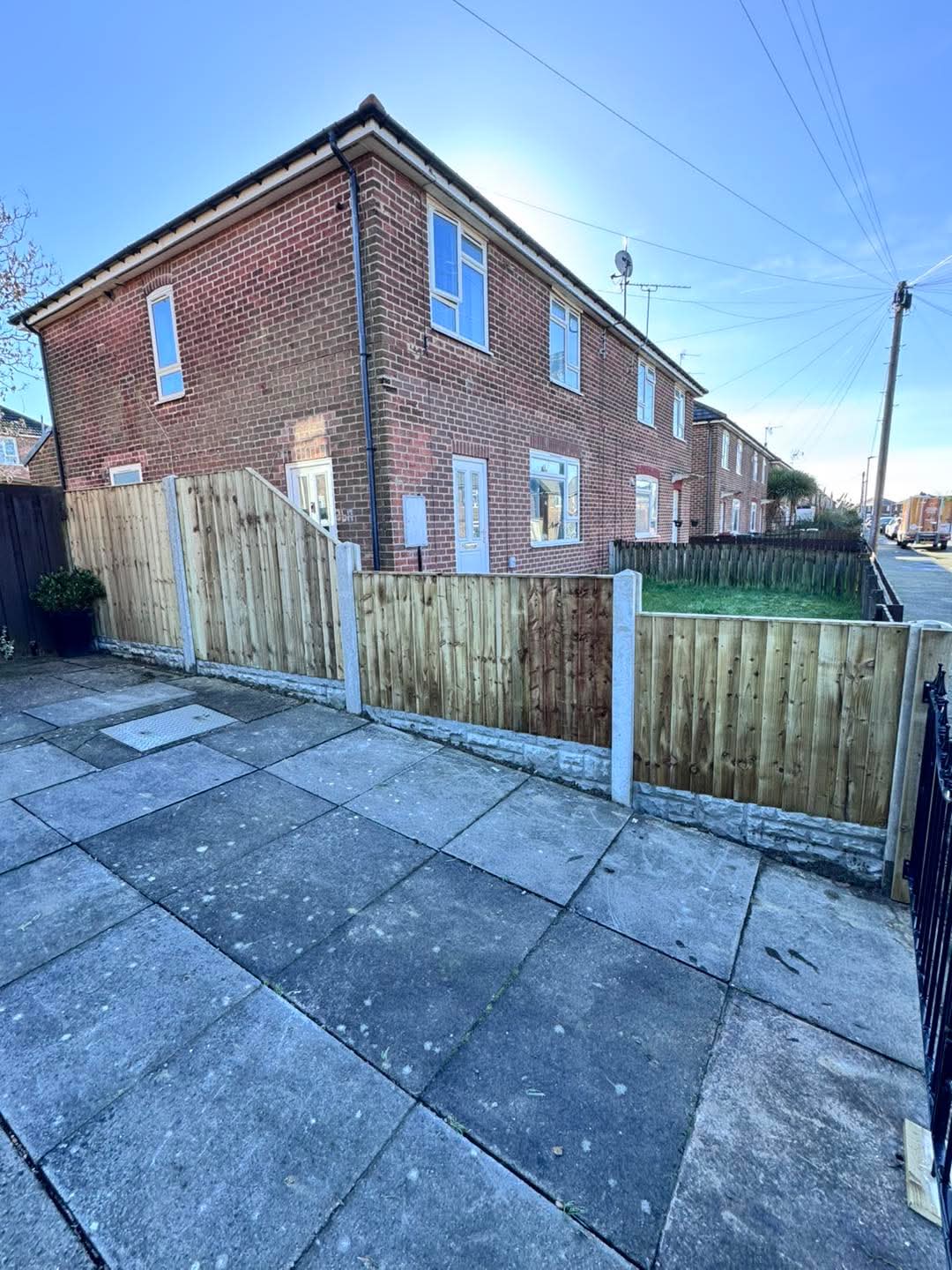 Front Garden Panel Fencing